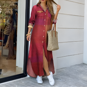 Maxi Vestido Camisero